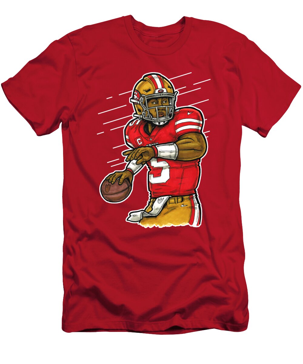 Trey Lance Red Richard Miller T-Shirt