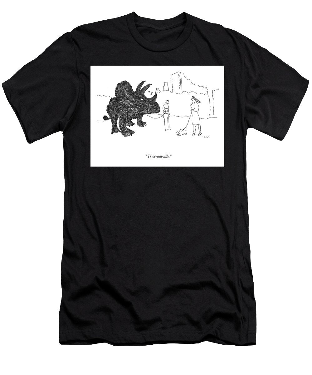 Triceradoodle Michael Shaw T-Shirt