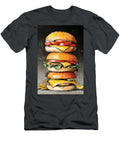 Triple Cheeseburger Stack Olfactoart Studio T-Shirt