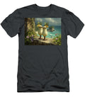 Tropical Cocktails By the Ocean Mindscape Arts T-Shirt