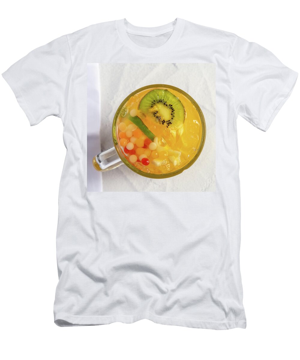 Tropical Fruit Boba Drink Bradford Martin T-Shirt