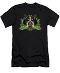 Tropical German Wirehaired Pointer Greenoptix T-Shirt