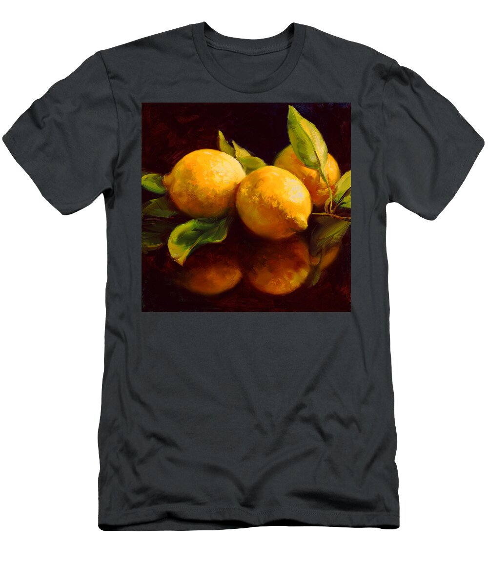 Tropical Lemons Laurie Snow Hein T-Shirt