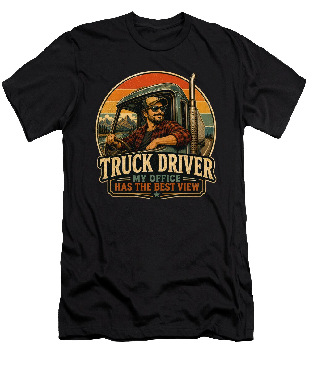 Truck Driver 01 Elisabeth Lucas T-Shirt
