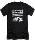 Truck Driver Best Rig Trucker Trucking Garbage Truck Crazy Squirrel T-Shirt