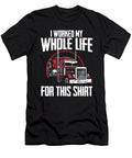 Truck Driver Big Rig Trucking Retired Trucker Crazy Squirrel T-Shirt