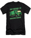 Truck Driver Collector Trucking Rig Trucker Garbage Truck Crazy Squirrel T-Shirt