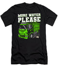 Truck Driver Cool Trucking Rig Trucker Water Truck Driver Crazy Squirrel T-Shirt