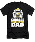 Truck Driver Dad Trucking Rig Trucker Garbage Truck Crazy Squirrel T-Shirt