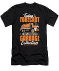 Truck Driver Forecast Trucker Rig Trucking Garbage Truck Crazy Squirrel T-Shirt