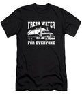 Truck Driver Fresh Rig Trucker Trucking Water Truck Driver Crazy Squirrel T-Shirt