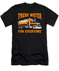 Truck Driver Fresh Rig Trucking Trucker Water Truck Driver Crazy Squirrel T-Shirt