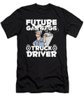 Truck Driver Future Trucking Rig Trucker Garbage Truck Crazy Squirrel T-Shirt
