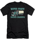 Truck Driver Grandfather Rig Trucking Water Truck Driver Crazy Squirrel T-Shirt