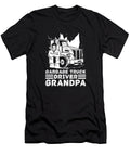 Truck Driver Grandpa Trucking Rig Trucker Garbage Truck Crazy Squirrel T-Shirt