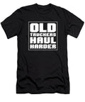 Truck Driver Haul Rig Trucking Old Man Trucker Crazy Squirrel T-Shirt