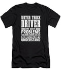 Truck Driver Humor Rig Trucker Trucking Water Truck Driver Crazy Squirrel T-Shirt