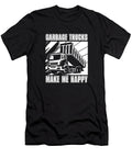 Truck Driver Humor Trucking Rig Trucker Garbage Truck Crazy Squirrel T-Shirt