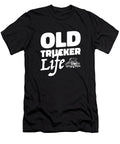 Truck Driver Life Rig Trucking Old Man Trucker Crazy Squirrel T-Shirt