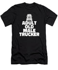 Truck Driver Male Rig Trucking Old Man Trucker Crazy Squirrel T-Shirt