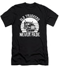 Truck Driver Never Trucking Rig Old Man Trucker Crazy Squirrel T-Shirt