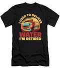 Truck Driver Retired Trucker Rig Water Truck Driver Crazy Squirrel T-Shirt