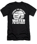 Truck Driver Retired Trucking Trucker Water Truck Driver Crazy Squirrel T-Shirt