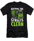 Truck Driver Rig Trucker Trucking Garbage Truck Crazy Squirrel T-Shirt