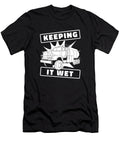Truck Driver Rig Trucking Trucker Water Truck Driver Crazy Squirrel T-Shirt