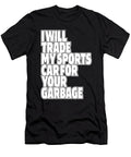 Truck Driver Sarcastic Trucker Rig Trucking Garbage Truck Crazy Squirrel T-Shirt