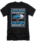 Truck Driver Supercool Trucker Rig Water Truck Driver Crazy Squirrel T-Shirt