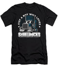 Truck Driver Trucker Big Rig Trucking Semi Truck Crazy Squirrel T-Shirt