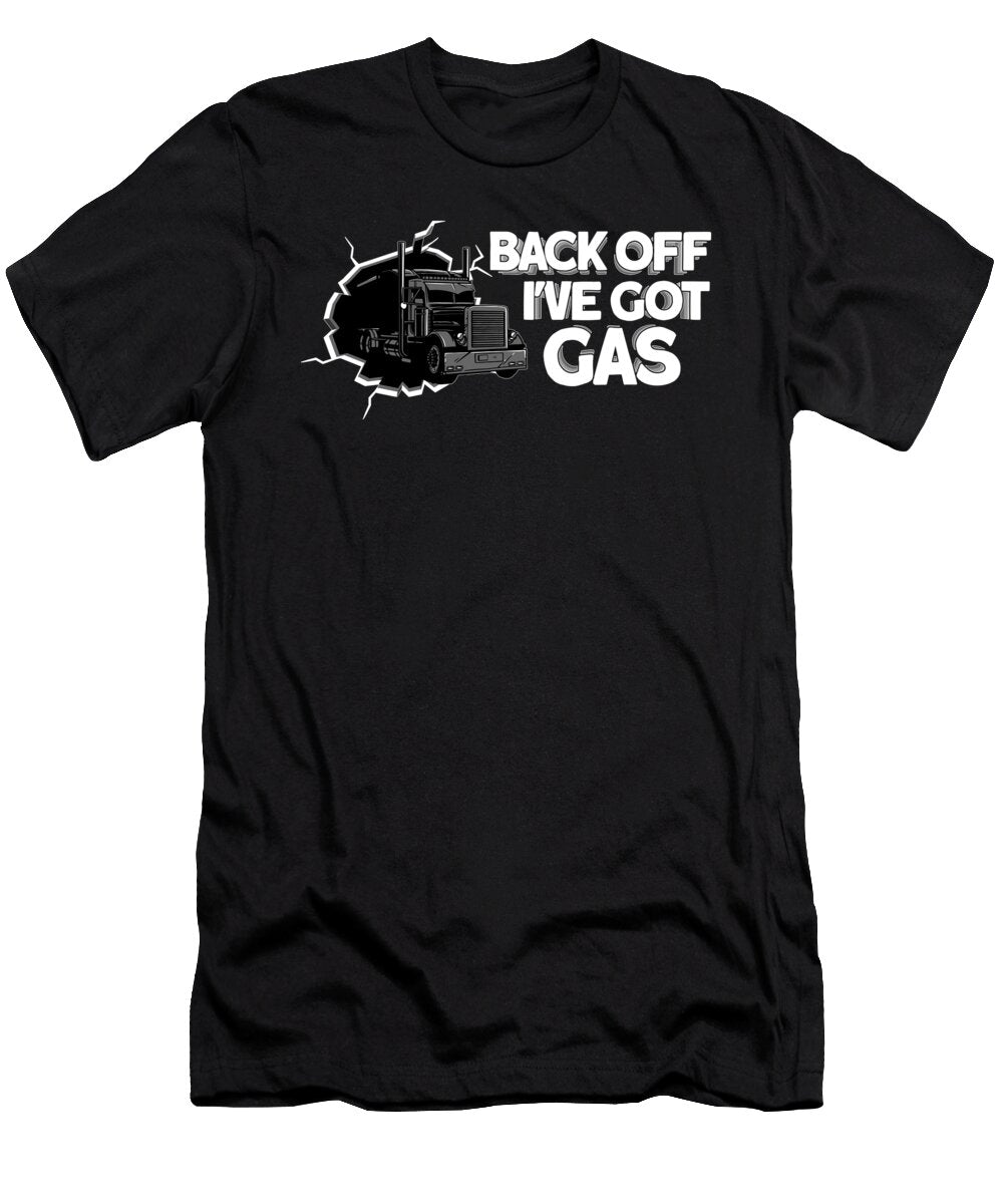 Truck Driver Trucker Big Rig Trucking Tanker Truck Driver Crazy Squirrel T-Shirt