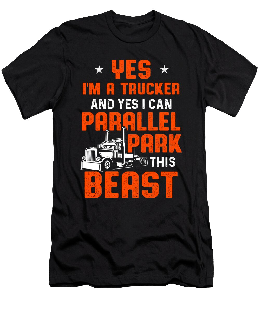 Truck Driver Trucker Driving Toms Store T-Shirt
