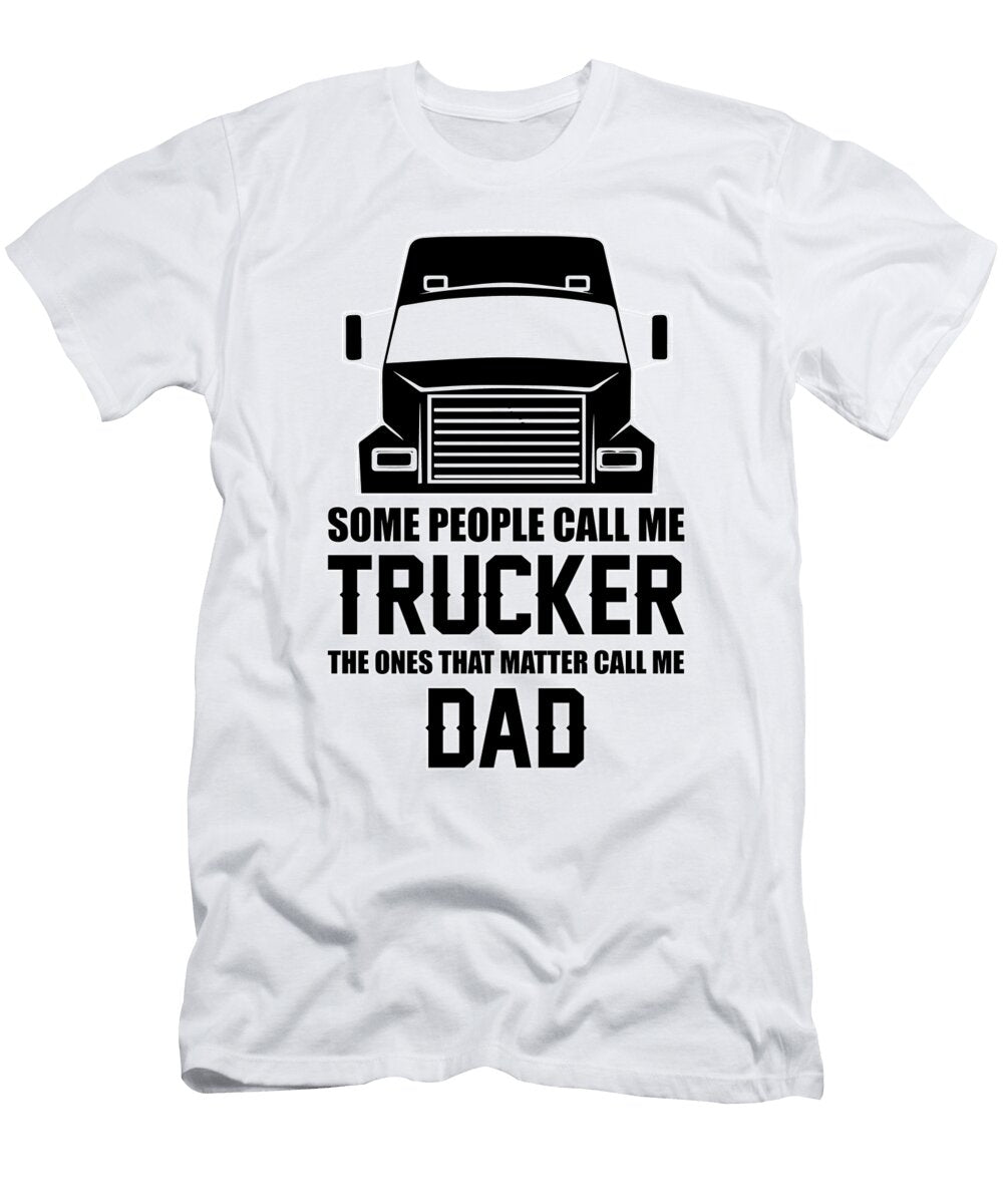 Truck Driver Trucker Love Trucks Funny Lorry Gift Tshirtconcepts Marvin Poppe T-Shirt