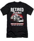 Truck Driver Trucking Big Rig Retired Trucker Crazy Squirrel T-Shirt