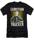 Trucker Christian Truck Driver Birthday Gift Haselshirt T-Shirt