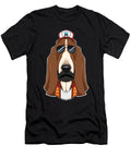 Trucker Dog I Truck Driver Basset Hound Maximus Designs T-Shirt