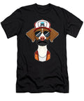 Trucker Dog I Truck Driver Brittany Maximus Designs T-Shirt