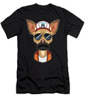 Trucker Dog I Truck Driver Chihuahua Maximus Designs T-Shirt