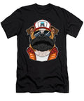 Trucker Dog I Truck Driver English Bulldog Maximus Designs T-Shirt