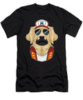 Trucker Dog I Truck Driver Golden Retriever Maximus Designs T-Shirt