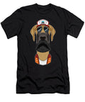 Trucker Dog I Truck Driver Great Dane Maximus Designs T-Shirt