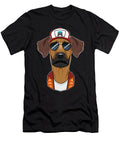 Trucker Dog I Truck Driver Rhodesian Ridgeback Maximus Designs T-Shirt