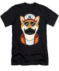 Trucker Dog I Truck Driver Shiba Inu Maximus Designs T-Shirt