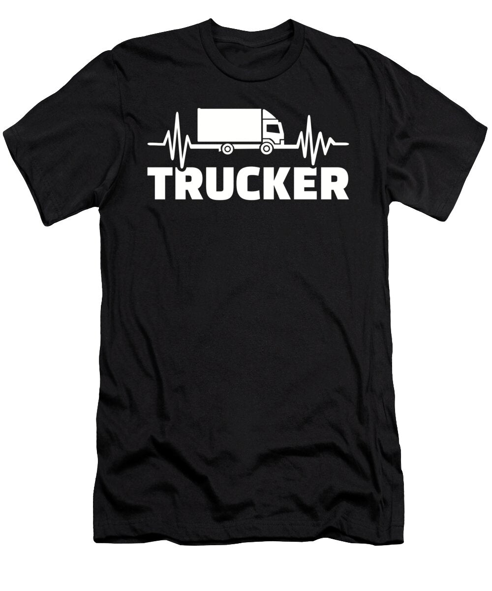 Trucker Frequency By Designzz T-Shirt