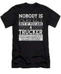 Trucker Gifts Nobody Perfect Trucker Damn Close Truck Driver Gift Kanig Designs T-Shirt