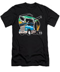 Trucker Glasses Highway Driving Trailer Delivery Truck Thomas Larch T-Shirt