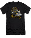 Trucker Journey Mechanic Trucking Truck Driver Florian Dold Art T-Shirt