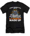 Trucker Logbook Trucker Truck Driver Raphaelartdesign T-Shirt